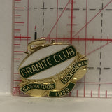 Granite Club Saskatoon Saskatchewan 1929 Curling Lapel Hat Pin