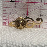 Trble Clef Music Note  Lapel Pin