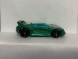 Green Quick N Sik 2012 Hot Wheels Loose Diecast Car 1/64 IJ