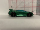 Green Quick N Sik 2012 Hot Wheels Loose Diecast Car 1/64 IJ