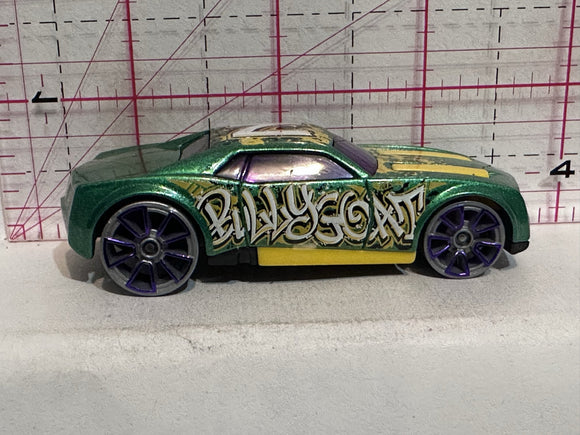 Green Bully Goat R16 2014  Hot Wheels Diecast Car