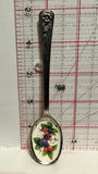 Rasberries Painted Souvenir Spoon