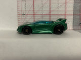 Green Quick N Sik 2012 Hot Wheels Loose Diecast Car 1/64 IJ