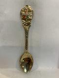 Vernon BC Maple Leaf Canada Souvenir Spoon