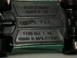 Green Quick N Sik 2012 Hot Wheels Loose Diecast Car 1/64 IJ