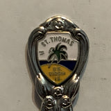 St. Thomas US Virgin Islands In The Sun Collectable Souvenir Spoon CE