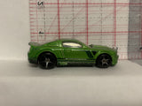 Green '07 Ford Mustang Hot Wheels Loose Diecast Car 1/64 IJ
