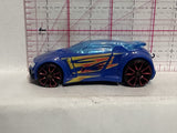 Blue High Voltage G8089 Hot Wheels Diecast Car