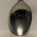 Golden BC Rogers Pass Canada British Columbia Collectable Souvenir Spoon CF