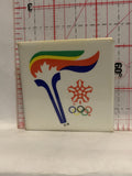Canadian Olympic Assocaition Torch 1986 Button Pinback