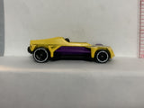 Yellow Med-Evil Hot Wheels Loose Diecast Car 1/64 IK