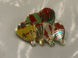 Hot Air Balloons Lapel Hat Pin