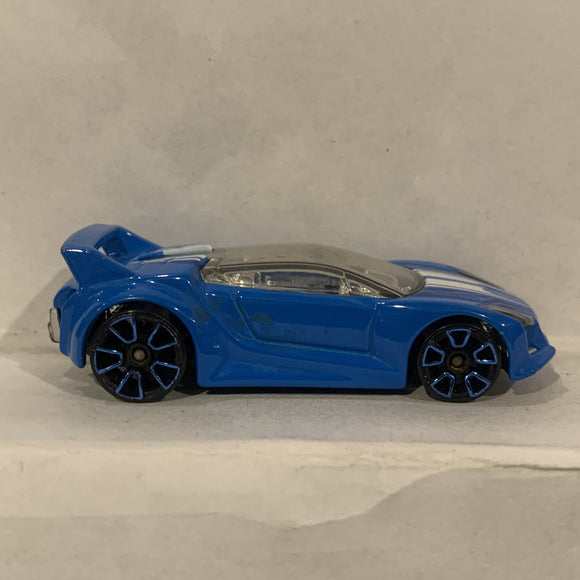 Blue  Quick N Sik ©2012 Hot Wheels Diecast Car BN