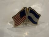 USA Honduras Friendship Flags Lapel Hat Pin