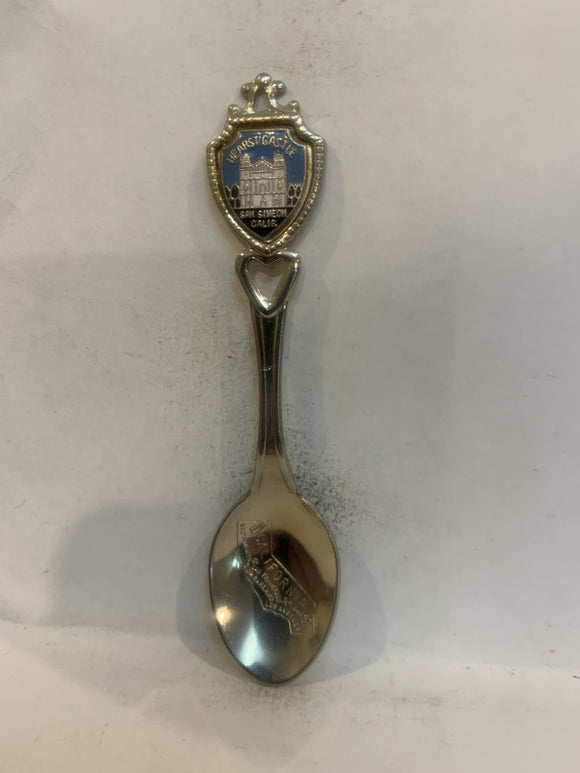 Hearst Castle San Simeon California Souvenir Spoon