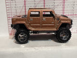 Brown Hummer H2 D04 Hot Wheels Diecast Car