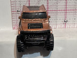 Brown Hummer H2 D04 Hot Wheels Diecast Car
