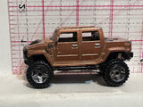 Brown Hummer H2 D04 Hot Wheels Diecast Car