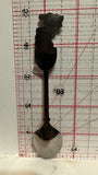 Manning Alberta Wild Rose Moose Souvenir Spoon