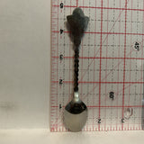 Radium Hot Springs Maple Leaf Canada Collectable Souvenir Spoon CF