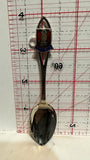 Antigua Pineapple Island Crest Emblem Souvenir Spoon