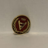 1981 Logo Lapel Hat Pin