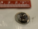 Person Triangle Circle Lapel Hat Pin