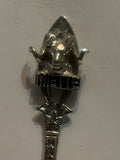 Miette Hot Springs Alberta Bighorn Sheep Souvenir Spoon