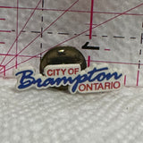 City of Brampton Ontario  Lapel Pin