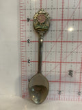 Columbia Icefield Alberta Wild Rose Souvenir Spoon