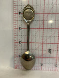 Columbia Icefield Alberta Wild Rose Souvenir Spoon