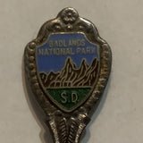 Badlands National Park South Dakota Collectable Souvenir Spoon EO