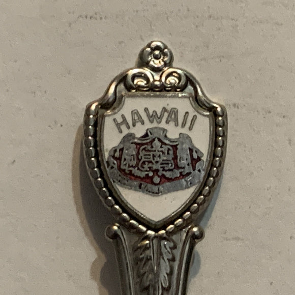 Hawaii Coat of Arms Collectable Souvenir Spoon CF