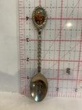 Radium Hot Springs RCMP Mountie Souvenir Spoon