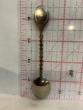 Radium Hot Springs RCMP Mountie Souvenir Spoon