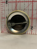 Retro Robot Head Helmet Button Pinback