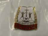 Red Deer Catholic Schools 1908 1983 Lapel Hat Pin