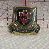 Bon Accord Alberta Crest Emblem  Lapel Pin