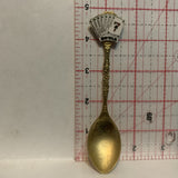 Calgary EGTAS Playing Cards Collectable Souvenir Spoon EO