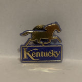 Ketucky Racing Horse Lapel Hat Pin