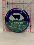 Vermont Agriculture Cow Button Pinback