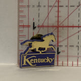 Ketucky Racing Horse Lapel Hat Pin