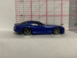 Blue 1997 Dodge Viper GTS 2009 Maisto Loose Diecast Car 1/64 IK