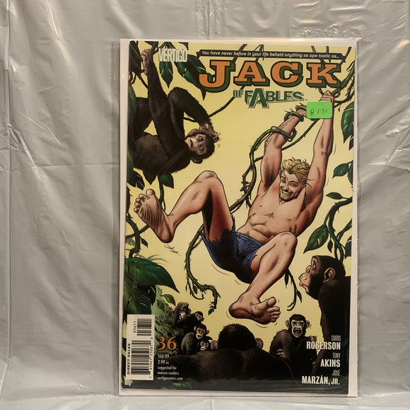 #36 Jack of Fables Vertigo Comics AG 7103
