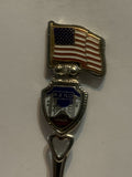 Reno Nevada American Flag Souvenir Spoon