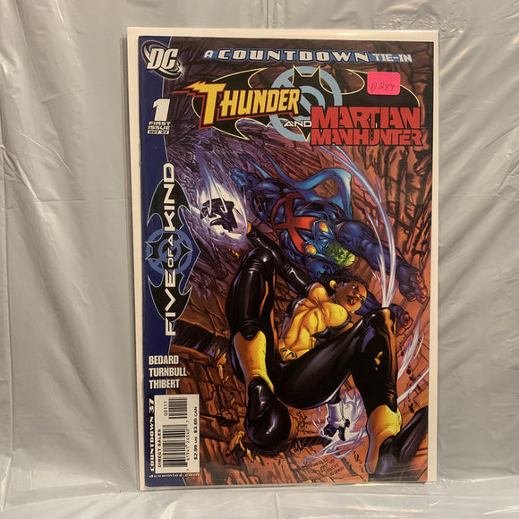 #1 Thunder and Martian Manhunter Countdown Tie-In DC Comics AH 7110
