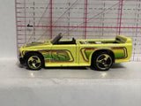 Yellow Low N Cool 1990 Hot Wheels Diecast Car