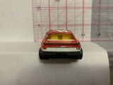 Red #42 Pontiac Fiero  Majorette Loose Diecast Car 1/55 IL