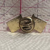 Canadian Mexican Friendship Flag  Lapel Pin