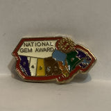 National Gem Award Kinsmen Lapel Hat Pin